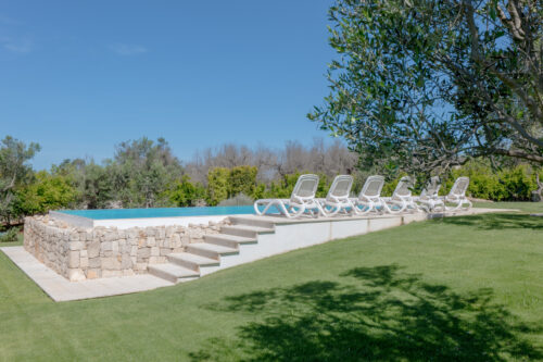 Salento villa con piscina in vendita
