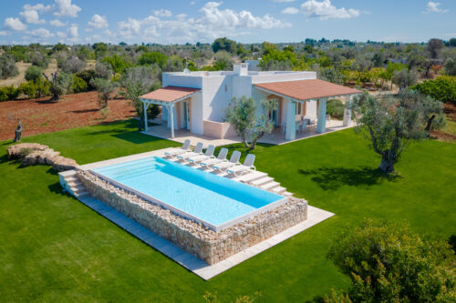 Salento villa con piscina in vendita