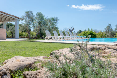 Salento villa con piscina in vendita