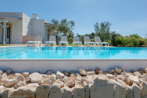 Salento villa con piscina in vendita