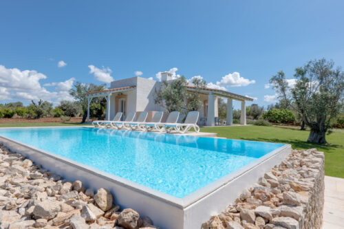 Salento villa con piscina in vendita