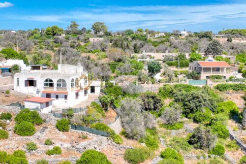 Villa con vista mare