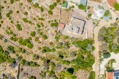 Villa con vista mare