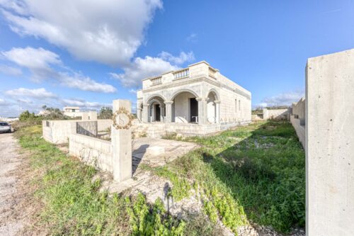 Villetta allo stato rustico