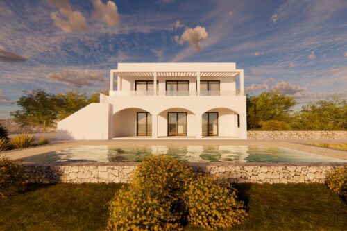 Villa vista mare Torre Pali