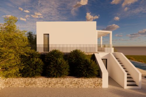 Villa vista mare Torre Pali