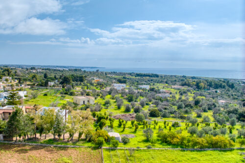 Villa vista mare Torre Pali