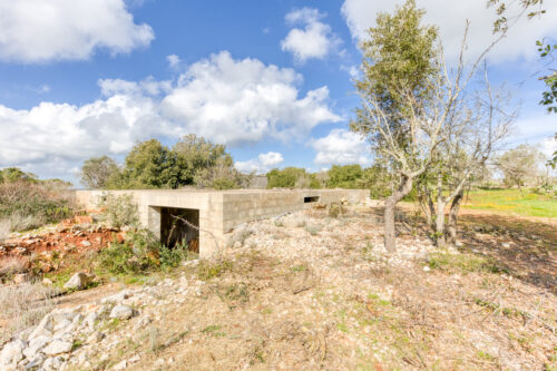 Terreno con villetta da complatere