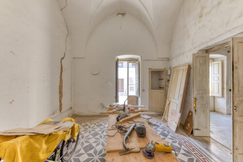 Casa indipendente con volte a stella