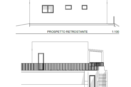 Villa vista mare Torre Pali