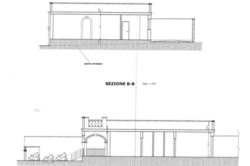 Villetta allo stato rustico