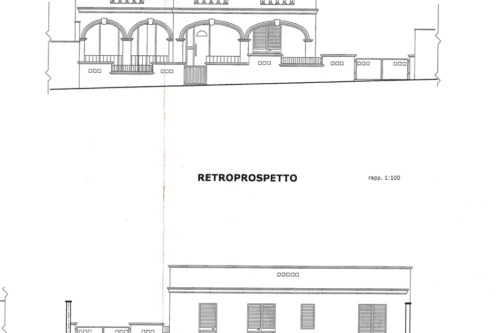 Villetta allo stato rustico