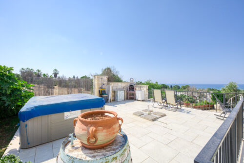 Villa vista mare a Pescoluse
