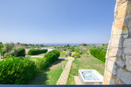 Villa vista mare a Pescoluse