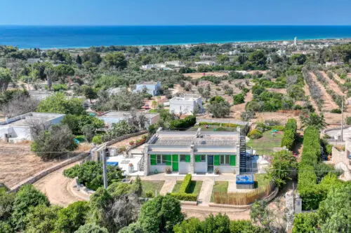 Villa vista mare a Pescoluse