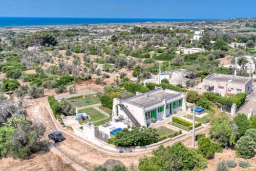 Villa vista mare a Pescoluse