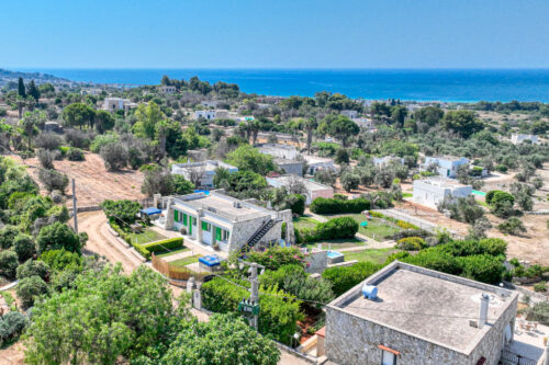 Villa vista mare a Pescoluse