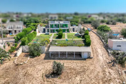 Villa vista mare a Pescoluse